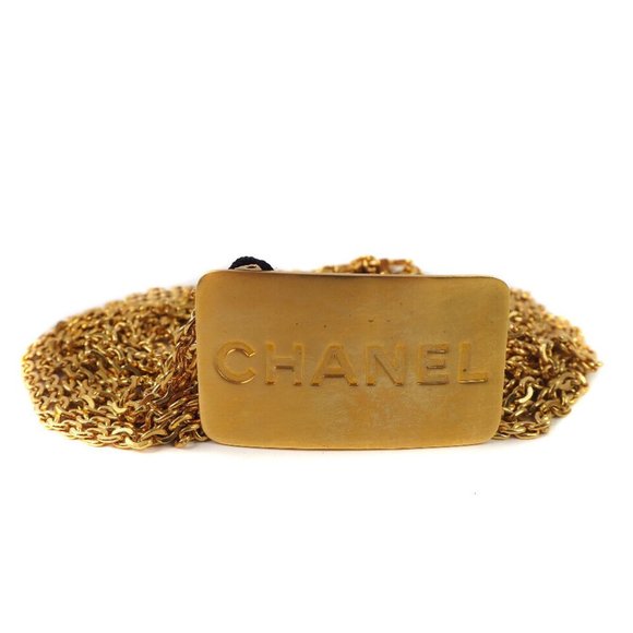CHANEL with logo Chain belt gold Plated Gold Women main image 6